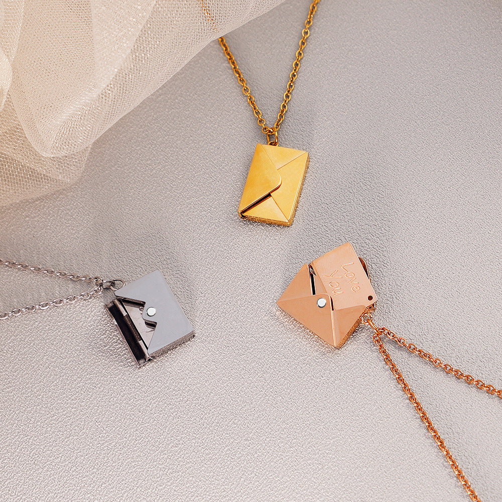 Docoocoo Love Letter Necklace - Docoocoo