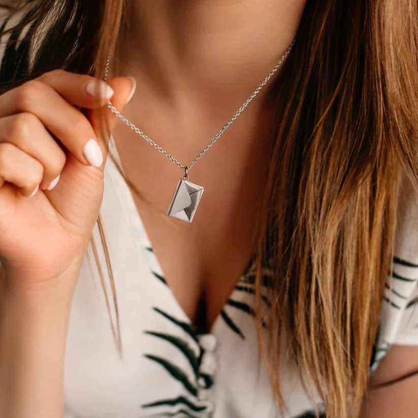 Docoocoo Love Letter Necklace - Docoocoo