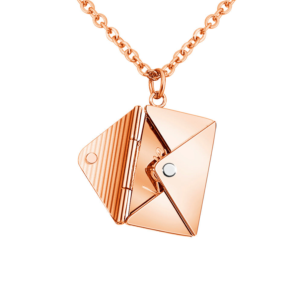 Docoocoo Love Letter Necklace - Docoocoo