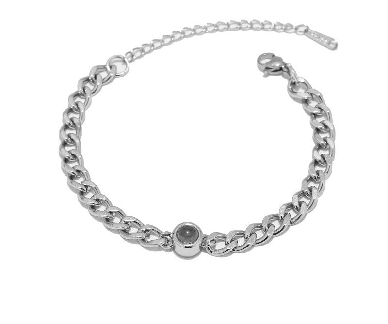 Docoocoo Stainless Steel Photo Bracelet - Docoocoo