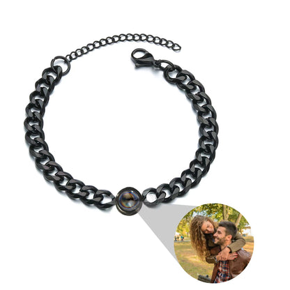 Docoocoo Stainless Steel Photo Bracelet - Docoocoo