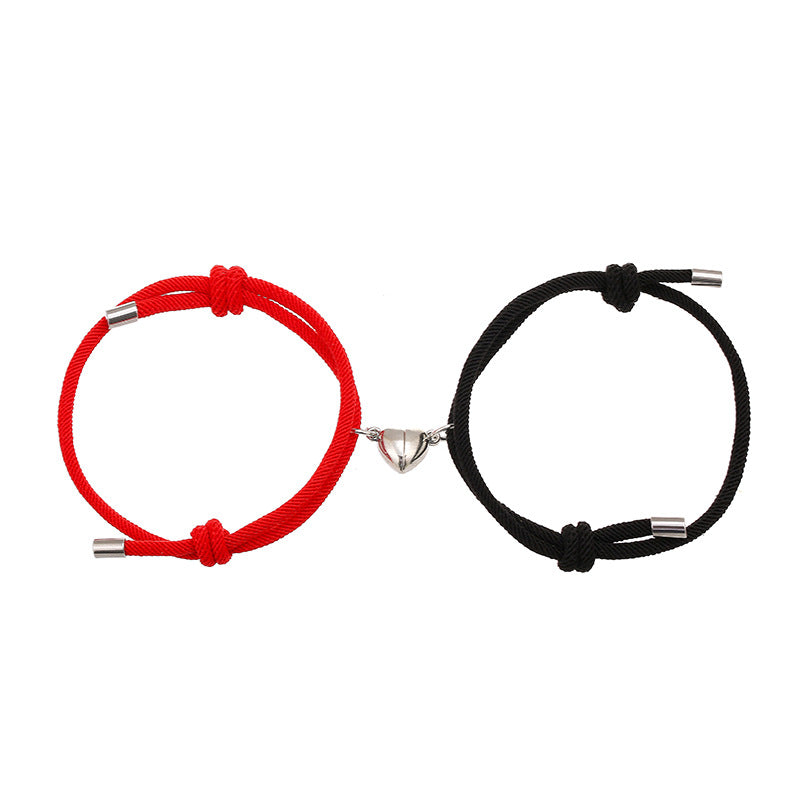 Docoocoo Heart-Shaped Magnet Bracelets (set) - Docoocoo