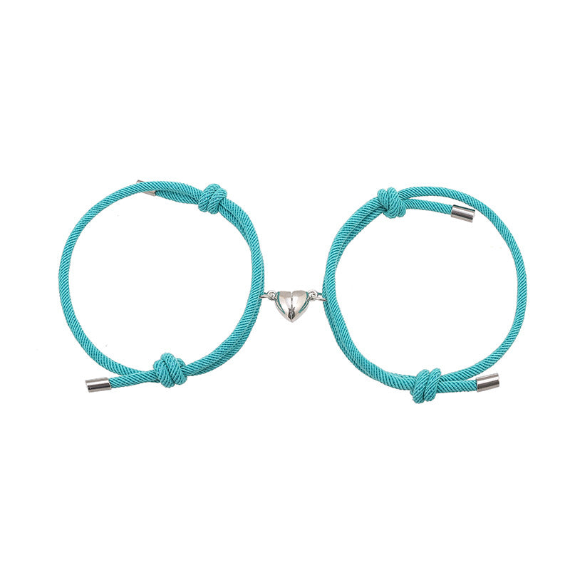 Docoocoo Heart-Shaped Magnet Bracelets (set) - Docoocoo