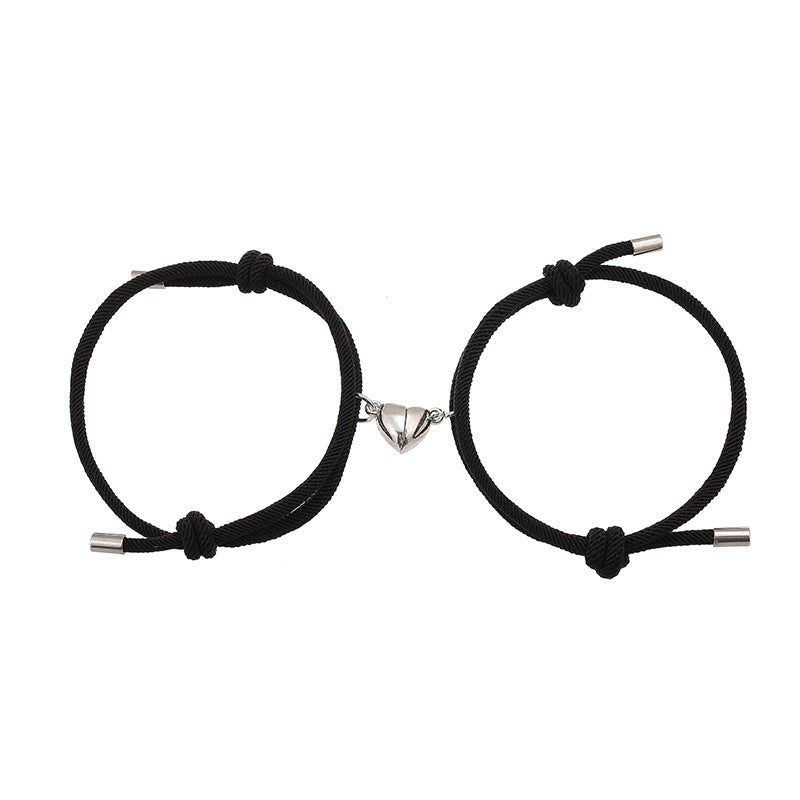 Docoocoo Heart-Shaped Magnet Bracelets (set) - Docoocoo